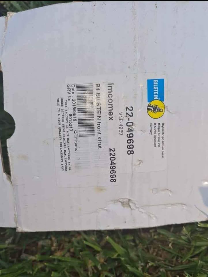 Bilstein front shocks Mercedes Benz W168 - Private Seller Bilstein front shocks Mercedes Benz W168 - Private Seller