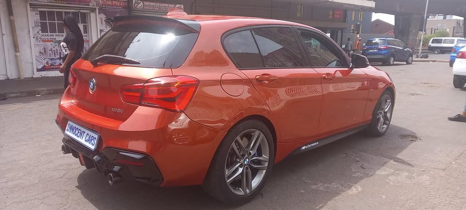 2016 BMW 125i PETROL ENGINE, AUTOMATIC TRANSMISSION, ORANGE COLOUR, MILEAGE 104000KM,