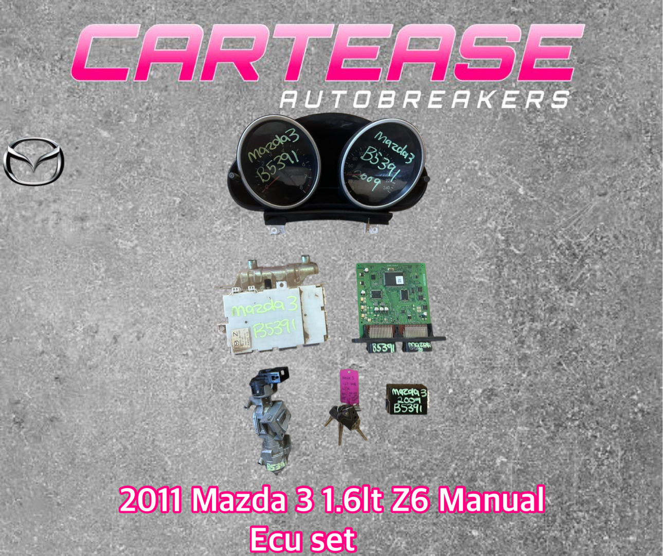 2011 Mazda 3 1.6 Z6 Manual ECU Set For Sale - Private Seller 2011 Mazda 3 1.6 Z6 Manual ECU Set For Sale - Private Seller