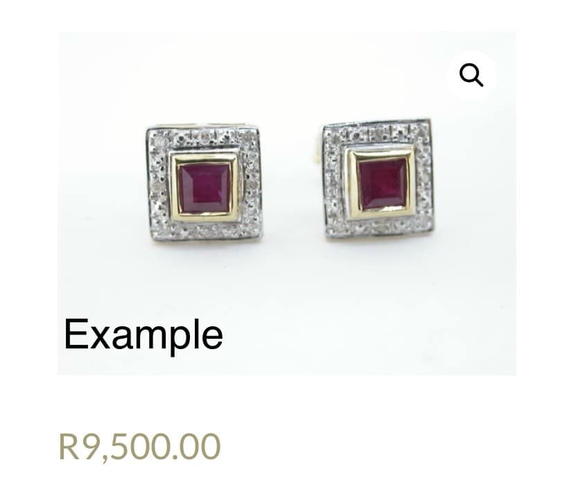 Vintage silver earrings