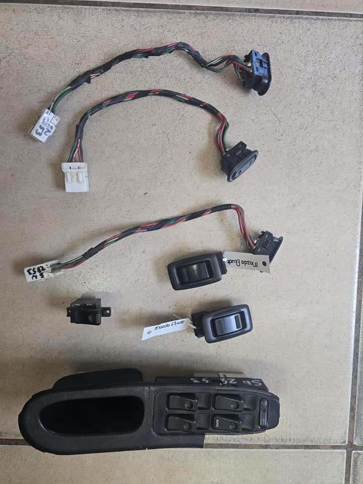 Mazda 323/626 and Etude Window Switches For Sale - Private Seller Mazda 323/626 and Etude Window Switches For Sale - Private Seller