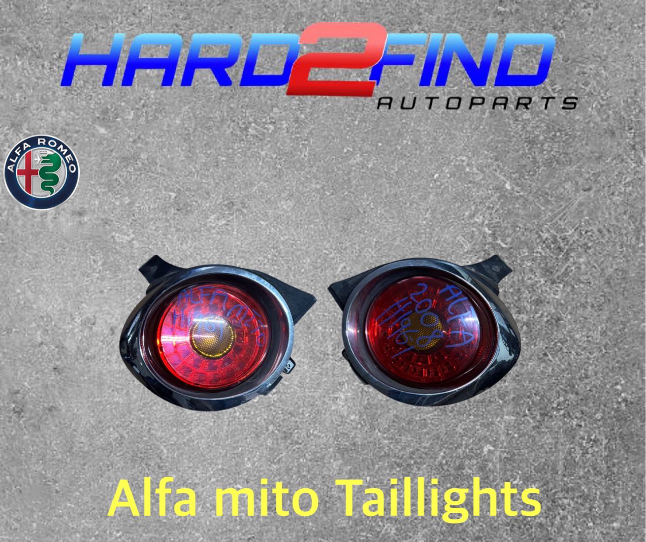 Alfa Mito Taillights For Sale - Private Seller Alfa Mito Taillights For Sale - Private Seller