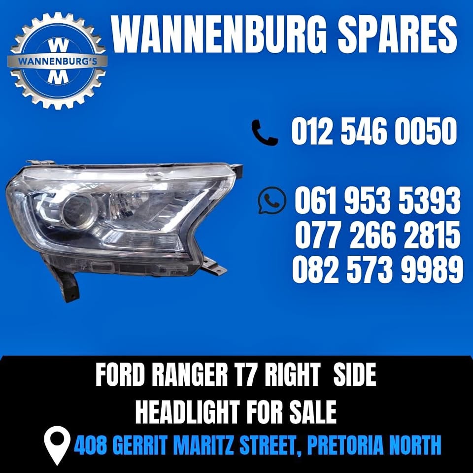 FORD REANGER T7 HEADLIGHT FOR SALE - Private Seller FORD REANGER T7 HEADLIGHT FOR SALE - Private Seller