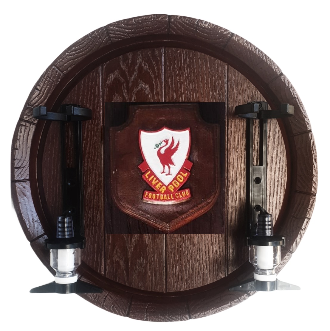 Liverpool FC Liquor Dispensers: Large Barrel End with 2 Optics Brand New Items Liverpool FC Liquor Dispensers: Large Barrel End with 2 Optics Brand New Items