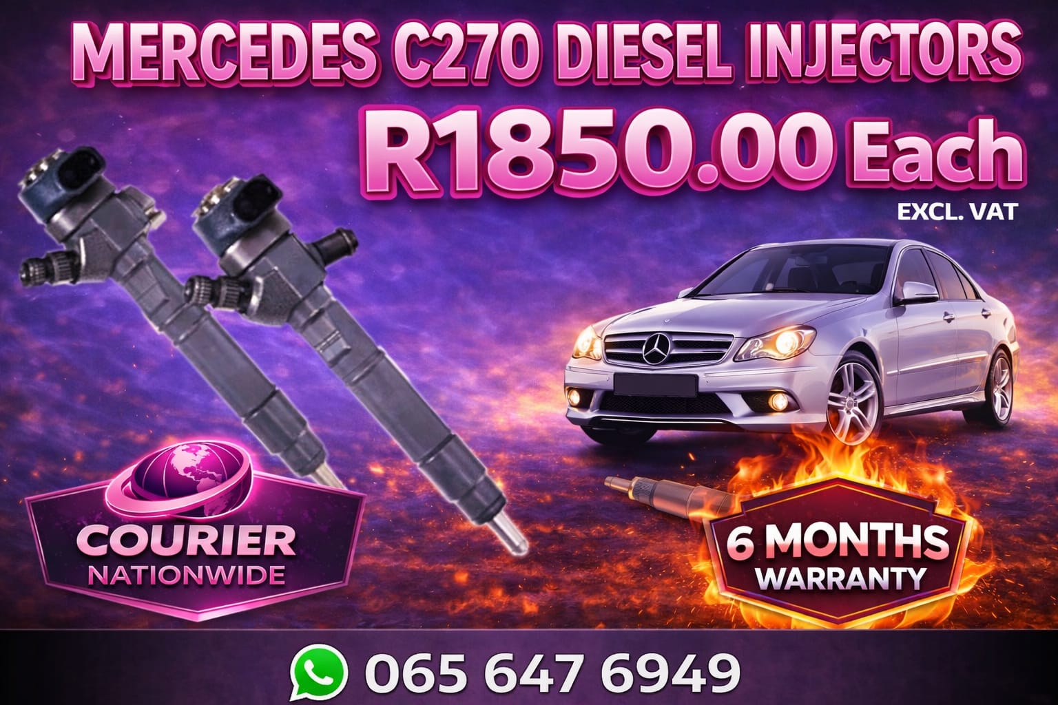 MERC. C270 BOSCH DIESEL INJECTORS - Private Seller MERC. C270 BOSCH DIESEL INJECTORS - Private Seller