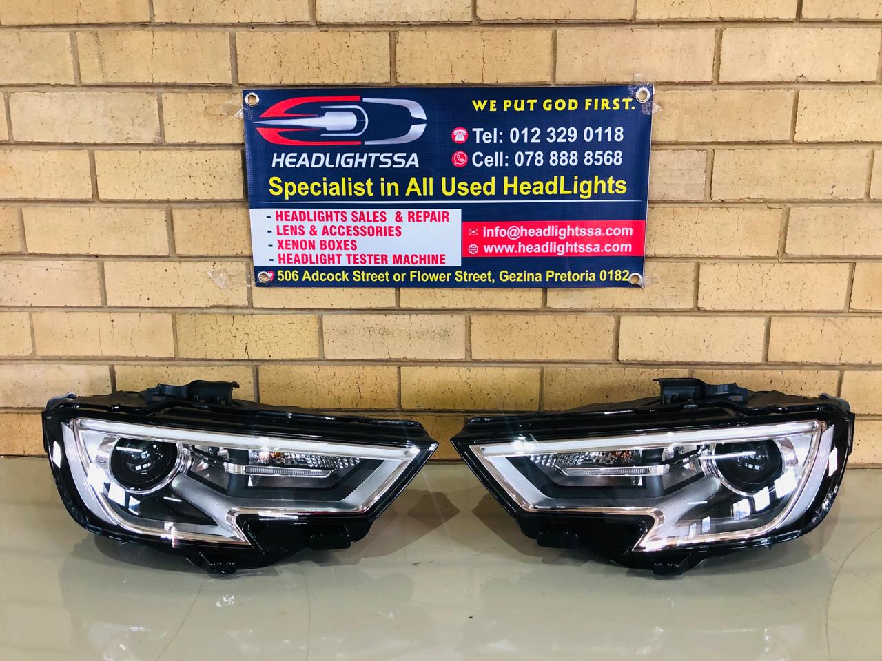 Audi A3 left and right side xenon headlight - Private Seller