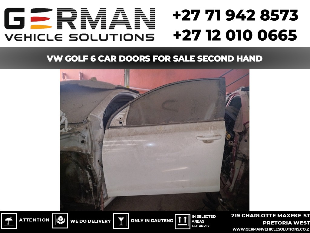 Volkswagen Golf 6 car doors second hand for sale