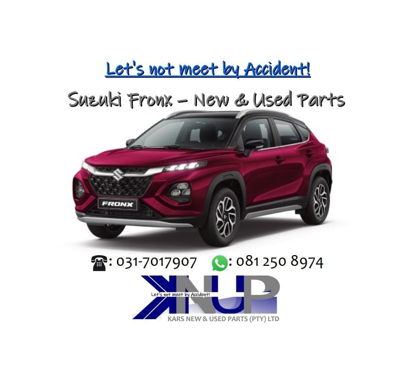 Suzuki Fronx - New & Used Parts - Private Seller Suzuki Fronx - New & Used Parts - Private Seller