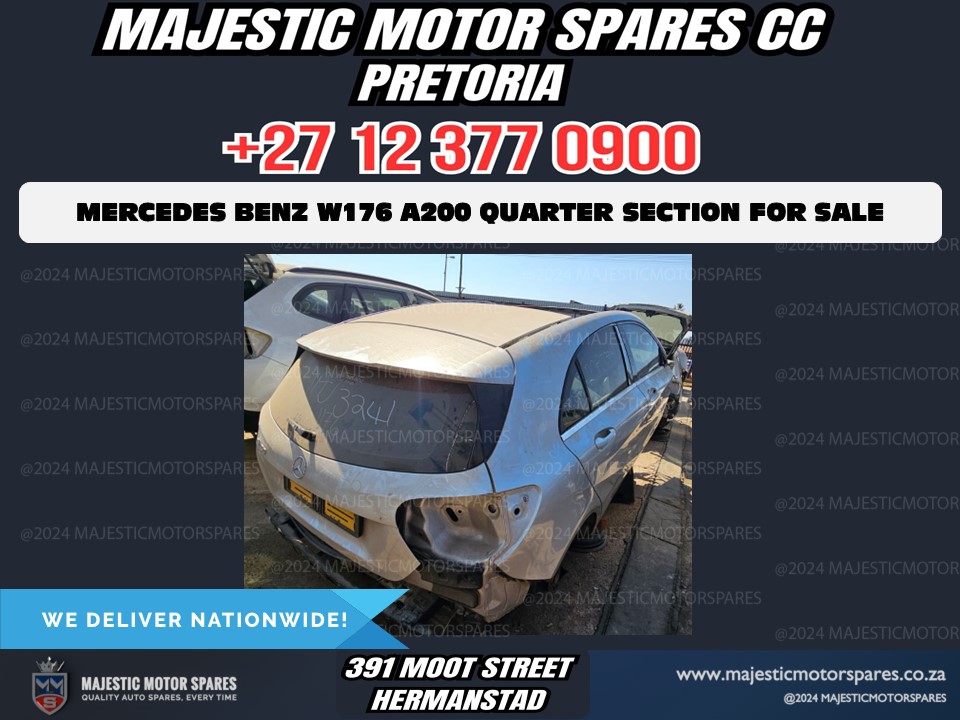 Mercedes A200 W176 Quarter Section for Sale - Private Seller Mercedes A200 W176 Quarter Section for Sale - Private Seller