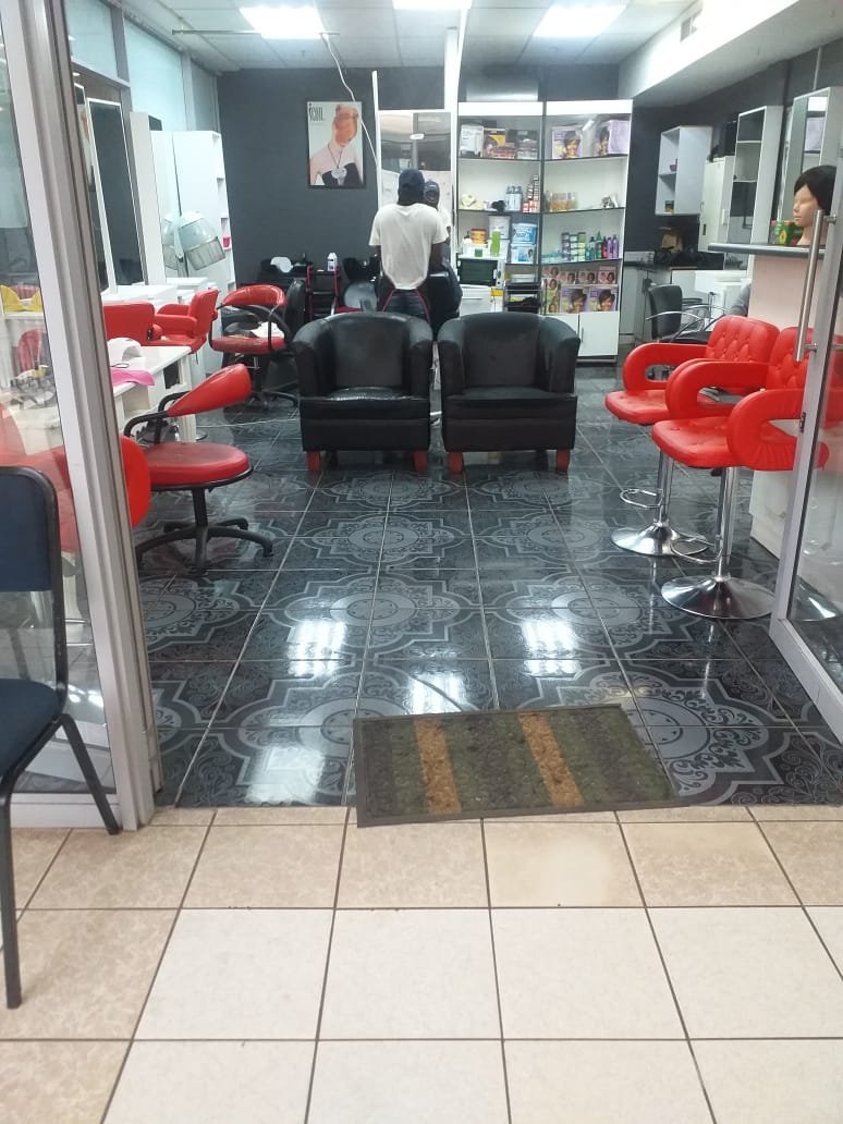 African Hair and Beauty Salon in a Shopping center, in Pretoria north for sale 