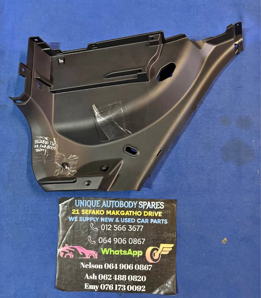 Kia Picanto Right Inner Boot Trim Cover - Private Seller Kia Picanto Right Inner Boot Trim Cover - Private Seller