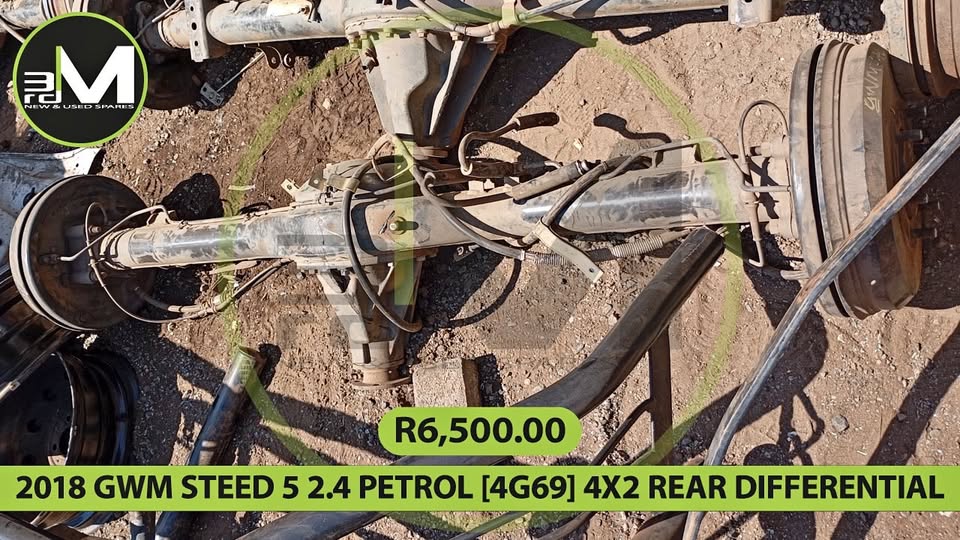 2018 GWM STEED 5 2.4 PETROL [4G69 4X2 REAR DIFFERENTIAL MV0740