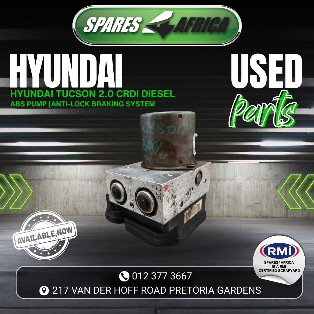 HYUNDAI TUCSON 2.0 CRDi DIESEL – USED ABS PUMP - Private Seller HYUNDAI TUCSON 2.0 CRDi DIESEL – USED ABS PUMP - Private Seller