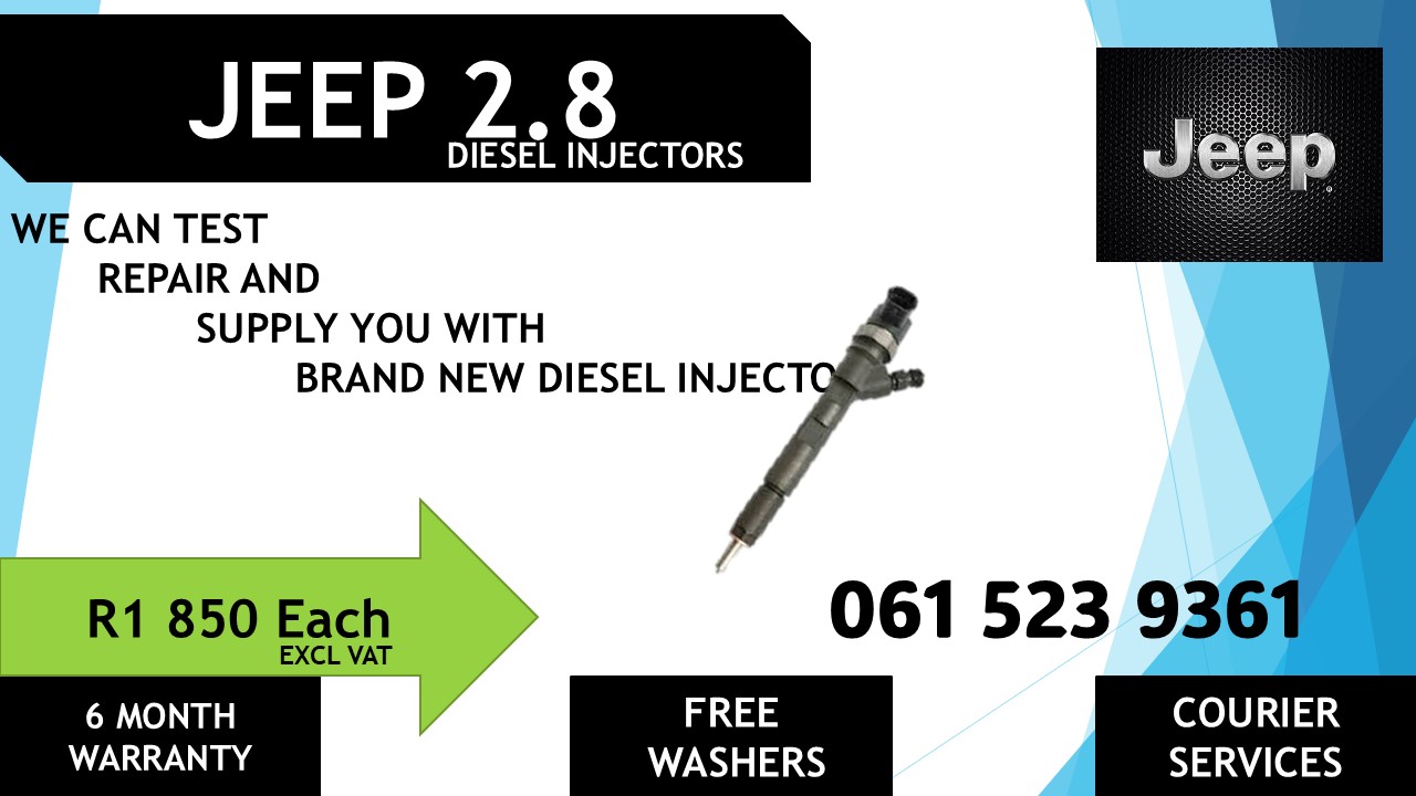 DIESEL INJECTORS FOR JEEP 2.8 DIESEL INJECTORS FOR SALE - Private Seller DIESEL INJECTORS FOR JEEP 2.8 DIESEL INJECTORS FOR SALE - Private Seller