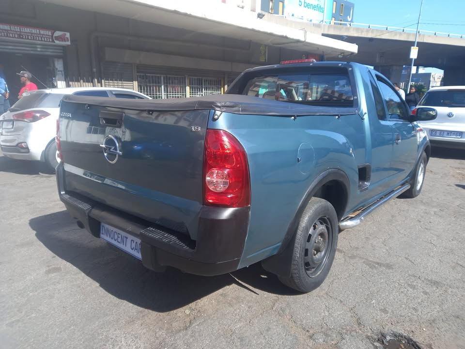 2007 OPEL CORSA BAKKIE 1.8 PETROL, MANUAL TRANSMISSION, GREEN COLOUR, MILEAGE 86000KM