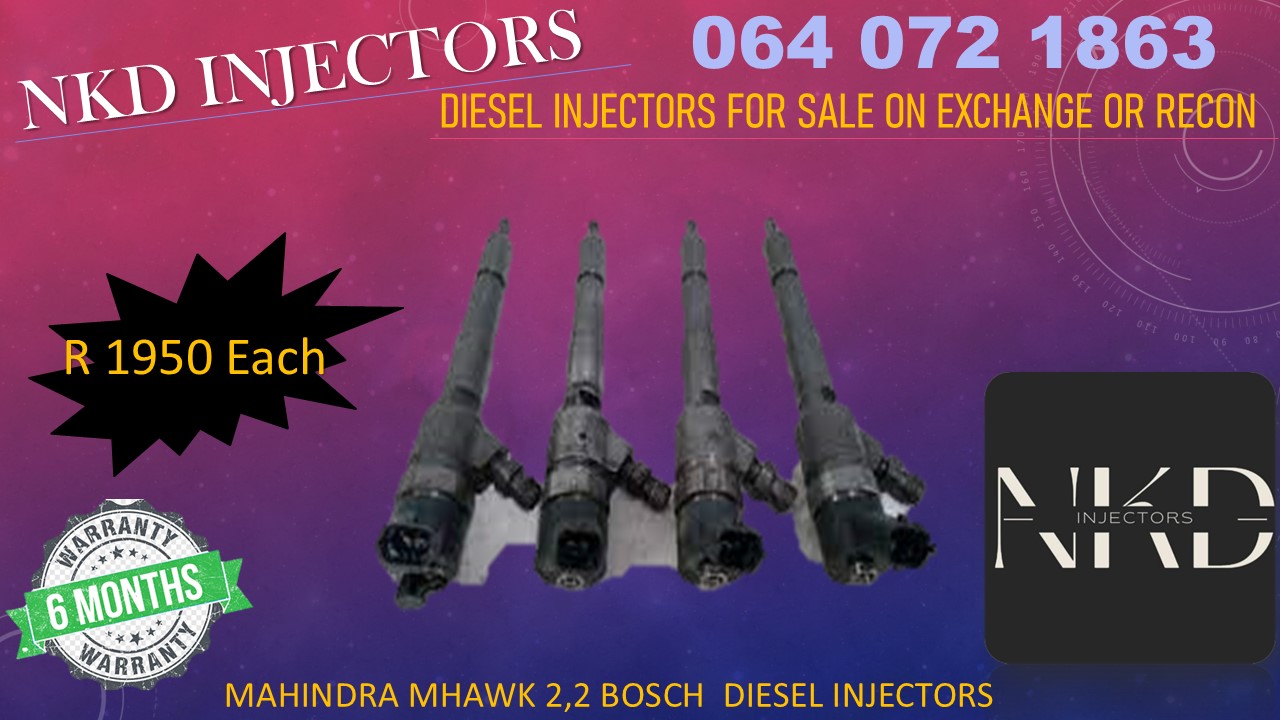 MAHINDRA MHAWK 2.2 DIESEL INJECTOR - Private Seller
