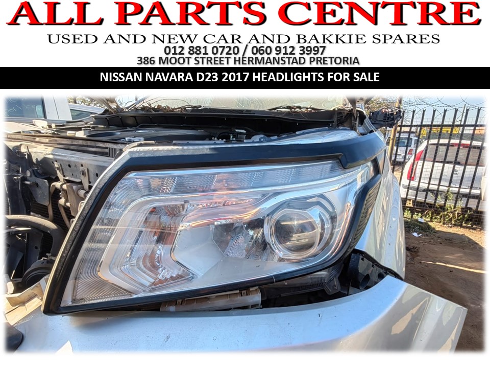 Nissan Navara D23 2017 headlights for sale – Used - Private Seller