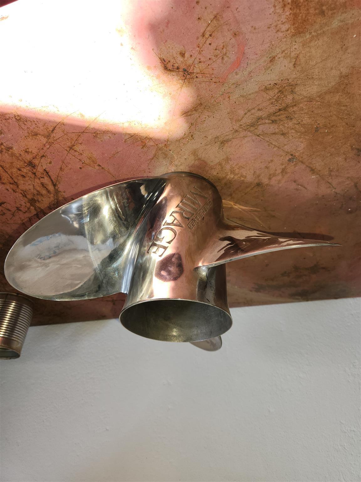 23 Pitch Mirage Quicksilver Stainless Steel Prop for Sale