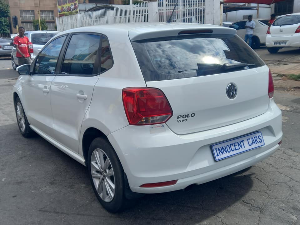2018 VW POLO VIVO 1.4 PETROL, MANUAL, WHITE,
