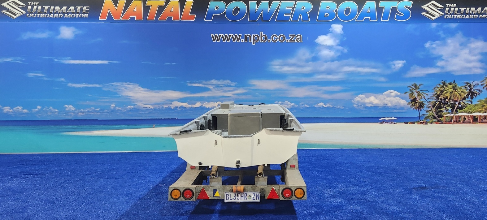 TUG 20 NEW STYLE  ON TRAILER