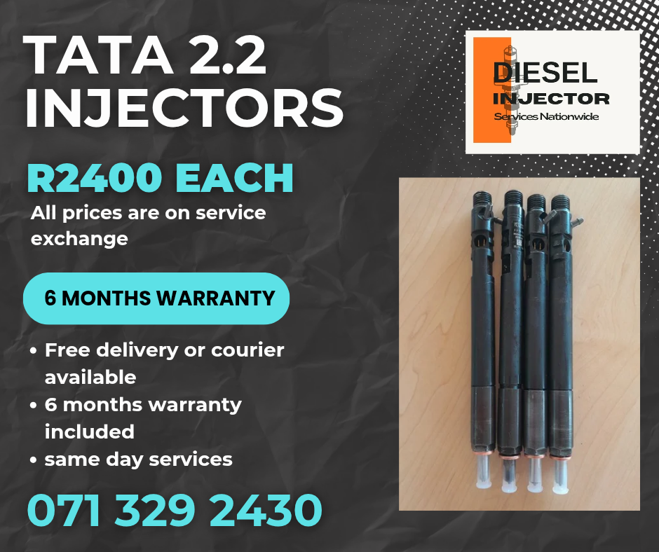TATA 2.2 INJECTORS FOR SALE WITH WARRANTY - Private Seller TATA 2.2 INJECTORS FOR SALE WITH WARRANTY - Private Seller
