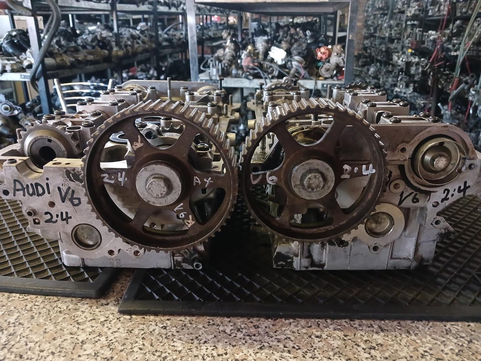 AUDI A4 V6 2.4lt CYLINDERHEADS NOT COMPLETE NO VALVES BUT VALVES AVAILABLE - Private Seller AUDI A4 V6 2.4lt CYLINDERHEADS NOT COMPLETE NO VALVES BUT VALVES AVAILABLE - Private Seller