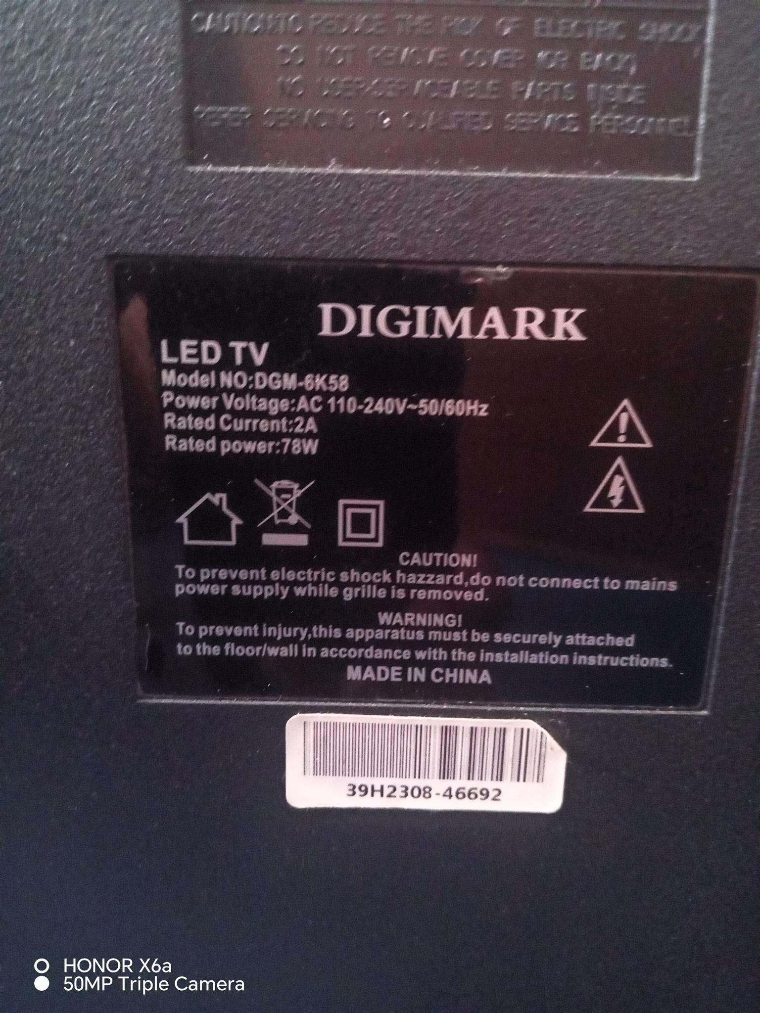 58 Digimark smart TV