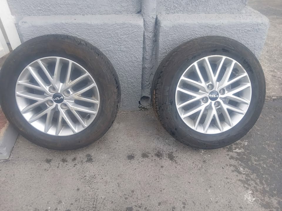 Kia Rio 2022 Model Tyres and rims for sale  Size - - Private Seller