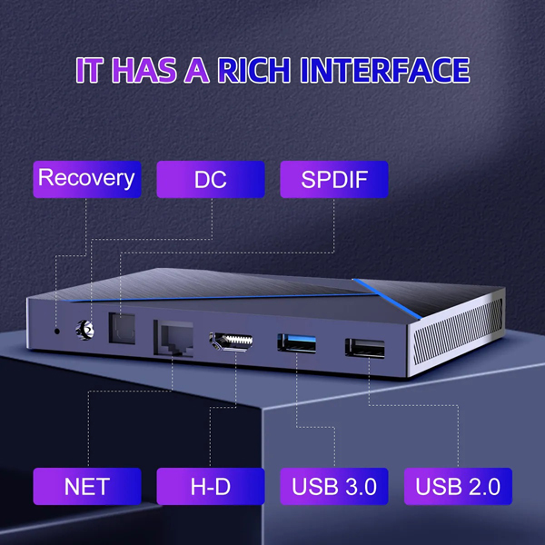 Smart TV BOX H96 Max 8GB+128GB 8K