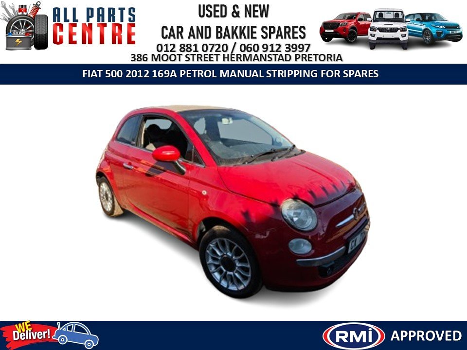 2012 Fiat 500 169A Petrol Manual Stripping for Spares - Private Seller 2012 Fiat 500 169A Petrol Manual Stripping for Spares - Private Seller