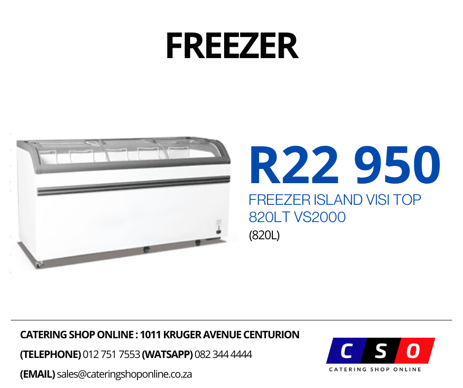 Freezer Island Visi Top 820LT 