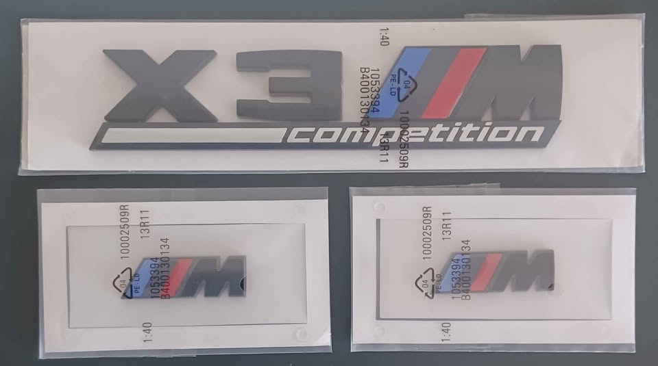 BMW X3 X5 badges emblems labels - Private Seller