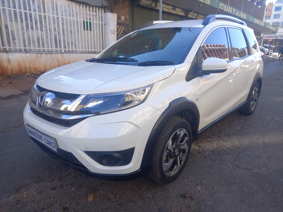 2018 HONDA BR-V 1.5 PETROL ENGINE, AUTOMATIC, WHITE COLOR, MILEAGE