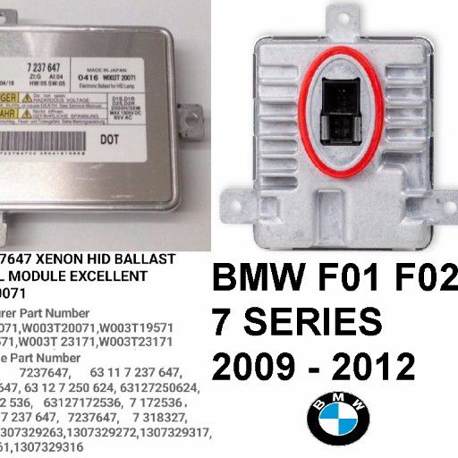 BMW F01 7 Series Xenon ballast module