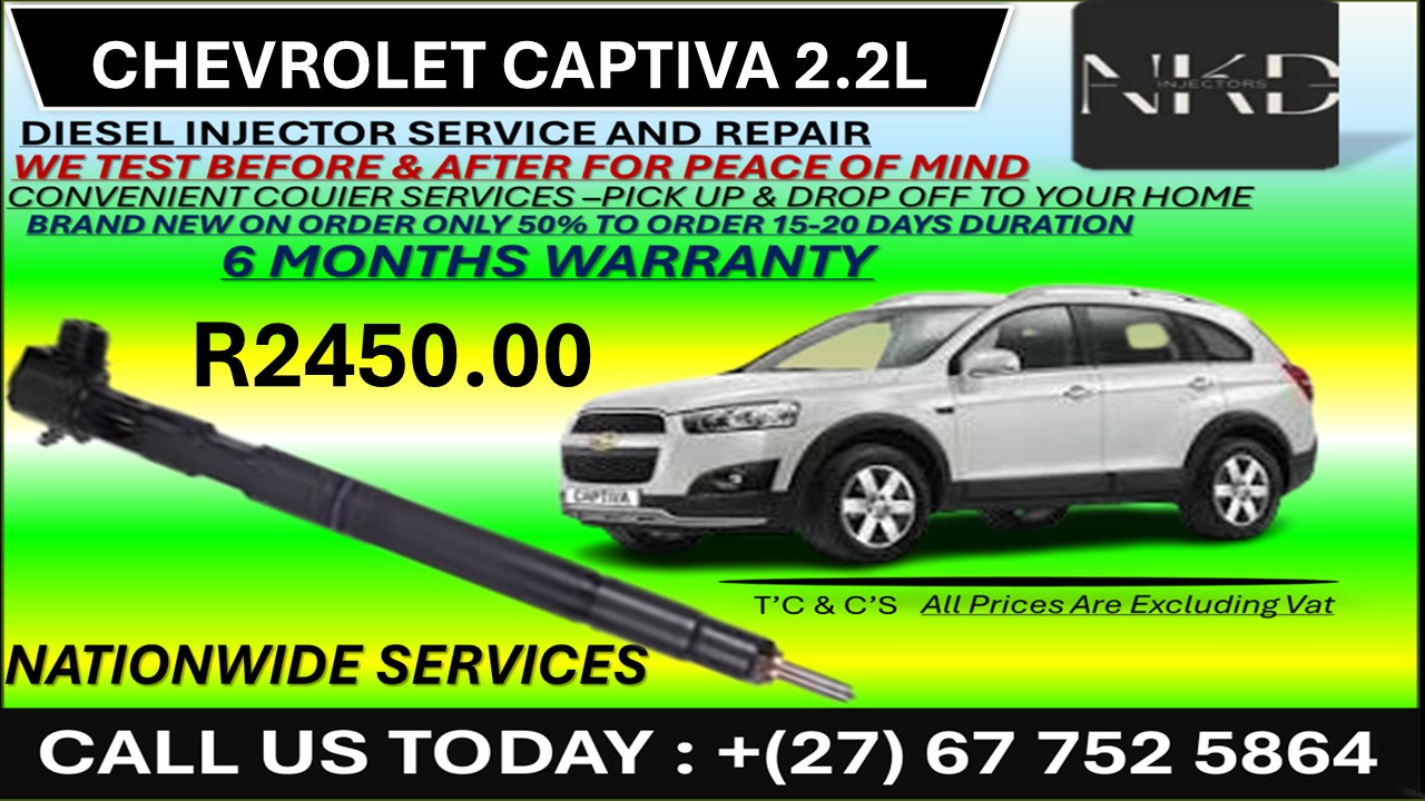 Chevrolet Captiva 2.2L Delphi Diesel Injectors on Repair - Private Seller