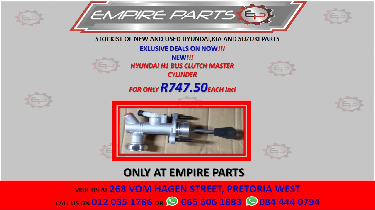 HYUNDAI H1 BUS CLUTCH MASTER CYLINDER - Private Seller