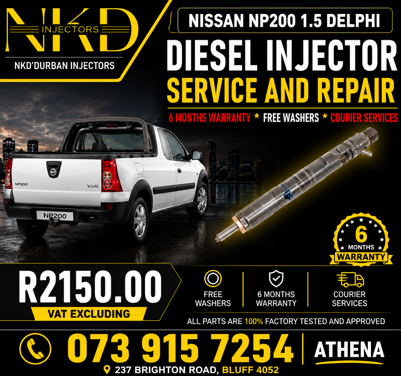 Recondition_Injectors_Nissan_Np200_1.5L - Private Seller Recondition_Injectors_Nissan_Np200_1.5L - Private Seller
