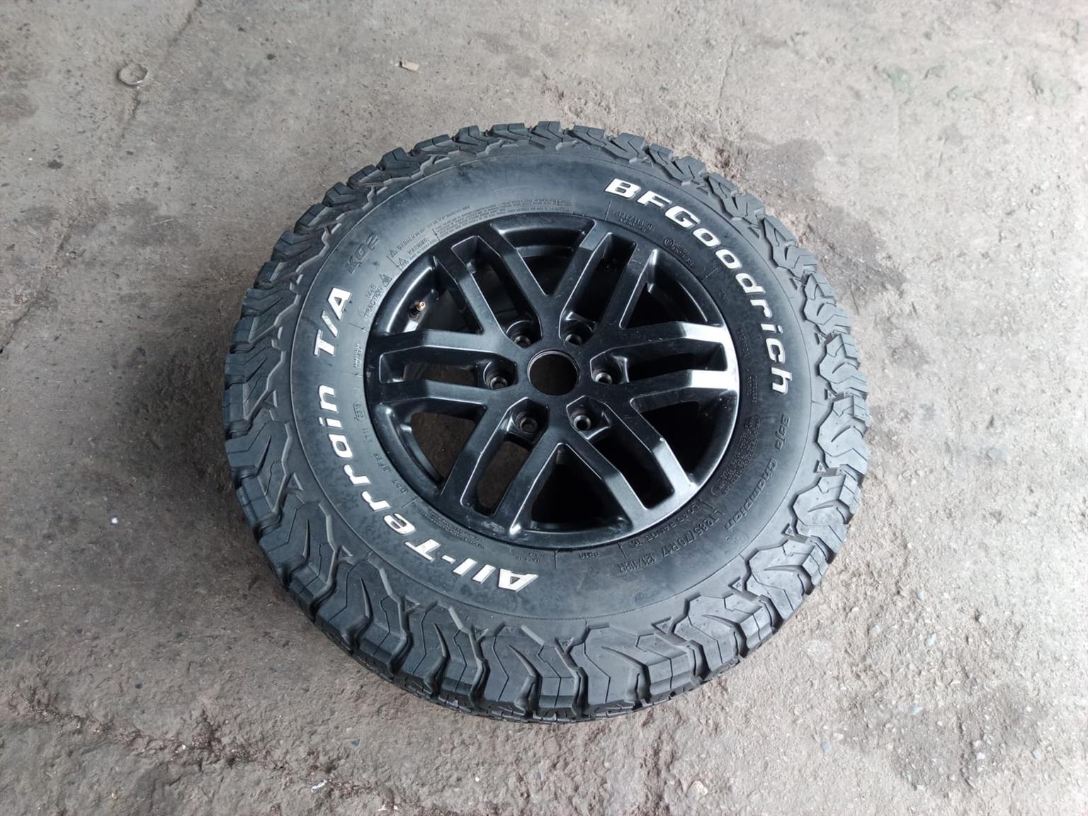 17" Ford Raptor original mag with used 285/70/17 BF Goodrich to use for spare wh - Private Seller 17" Ford Raptor original mag with used 285/70/17 BF Goodrich to use for spare wh - Private Seller