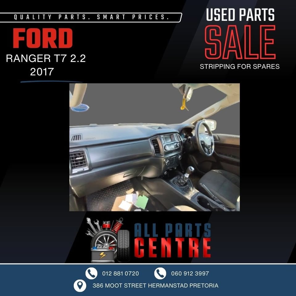 Ford Ranger T7 2.2 2017 QJ2L Diesel manual Stripping for spares - Private Seller Ford Ranger T7 2.2 2017 QJ2L Diesel manual Stripping for spares - Private Seller