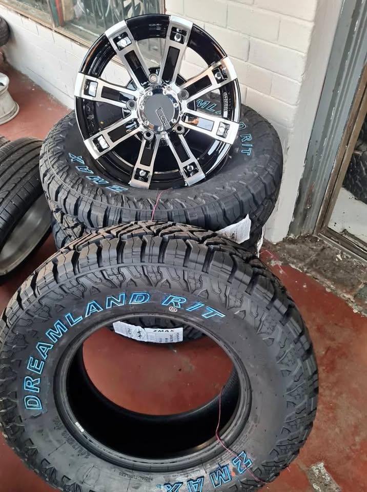 Mahindra bakkie Brand new mags and tyres 245/75/16 white Lettering - Private Seller Mahindra bakkie Brand new mags and tyres 245/75/16 white Lettering - Private Seller