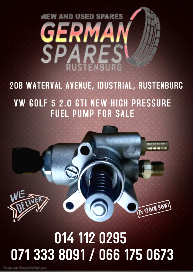 VW Golf 5 2.0 GTI New High Pressure Fuel Pump for Sale - Private Seller VW Golf 5 2.0 GTI New High Pressure Fuel Pump for Sale - Private Seller