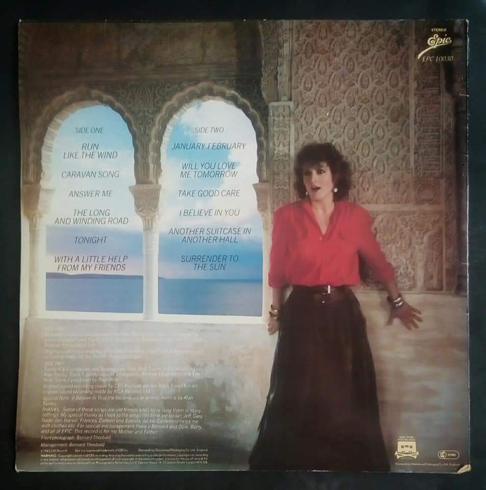 Barbara Dickson - All For A Song LP Record