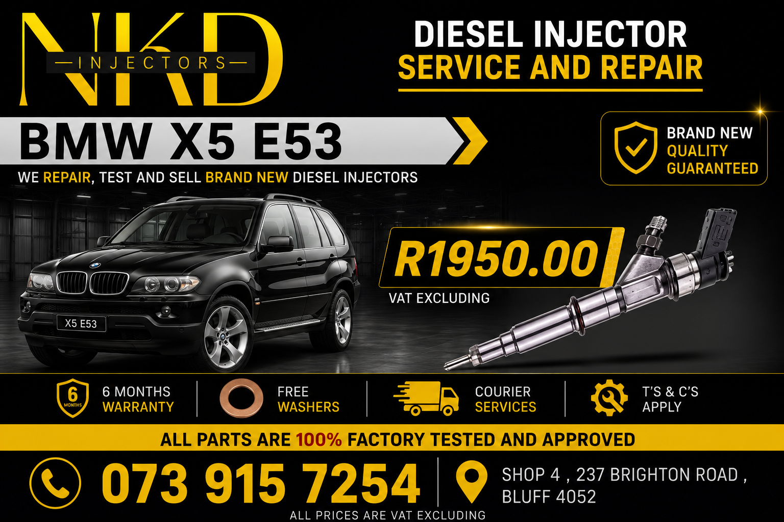 BMW X5 E53_Diesel_Injectors - Private Seller BMW X5 E53_Diesel_Injectors - Private Seller