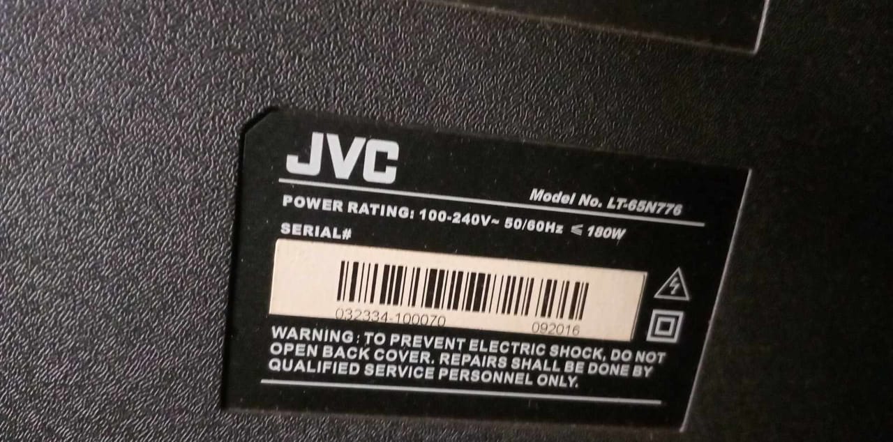 JVC 65″ UHD SMART LED TV