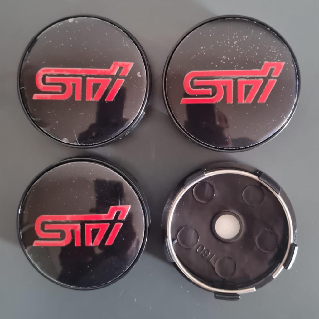 Subaru STI badges stickers wheel caps - Private Seller Subaru STI badges stickers wheel caps - Private Seller
