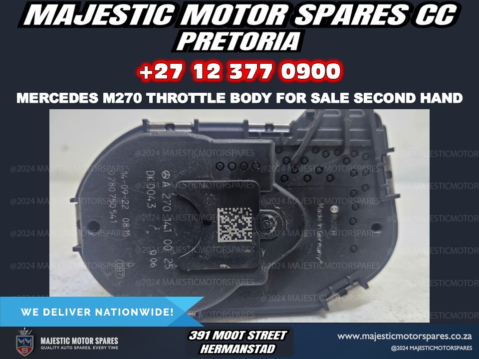 Mercedes-Benz M270 Throttle Body for Sale - Private Seller