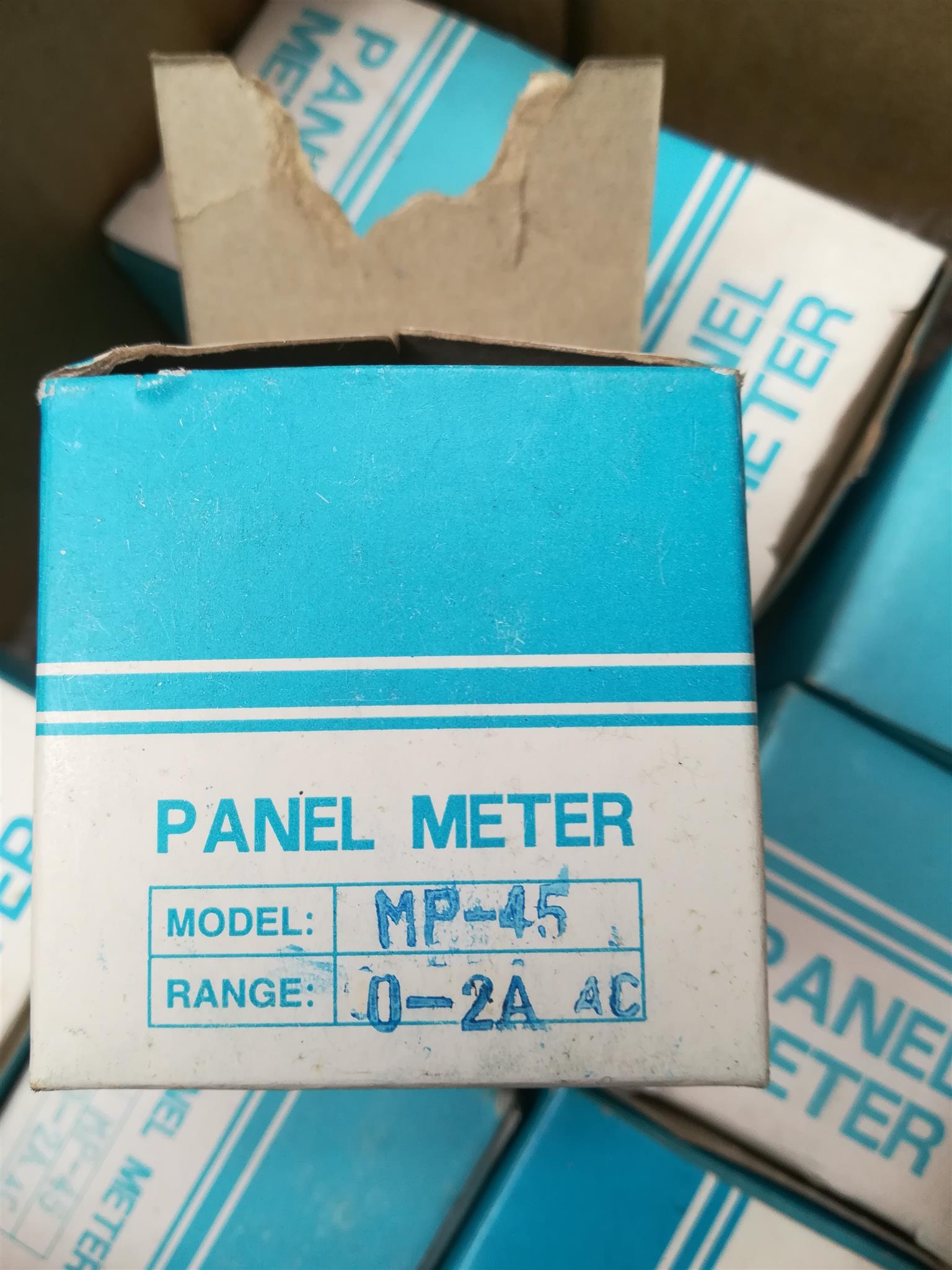 2A AC panel mount meters