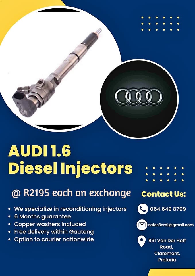Audi 1.6Diesel Injectors - Private Seller