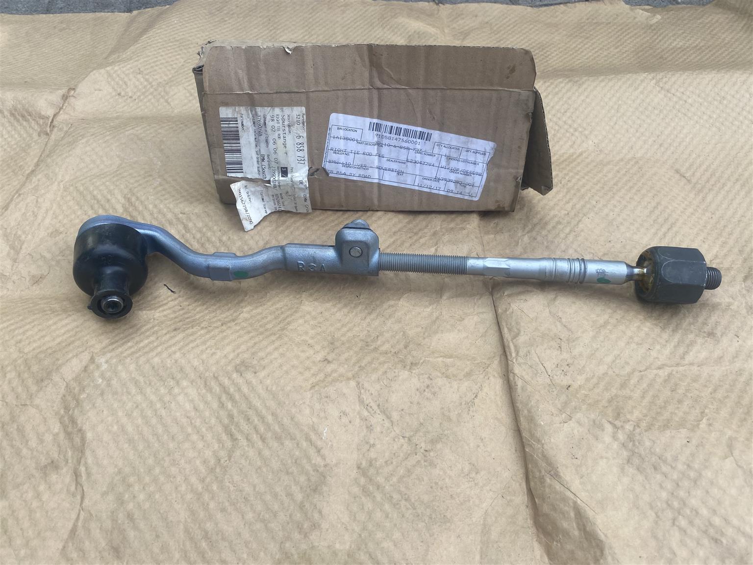 2018 BMW X5 F15 TIE ROD END RIGHT SIDE FOR SALE. BRAND NEW OEM - Private Seller 2018 BMW X5 F15 TIE ROD END RIGHT SIDE FOR SALE. BRAND NEW OEM - Private Seller