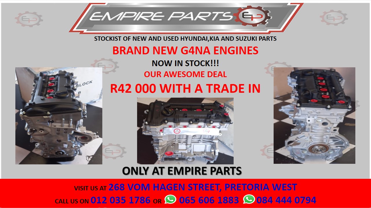 BRAND NEW G4NA ENGINE NOW IN STOCK - Private Seller
